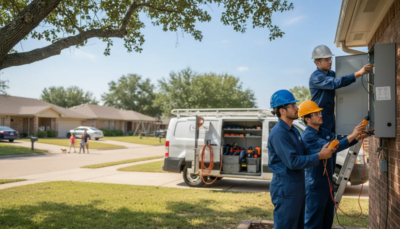 Certified electrician providing emergency electrical services in Clayton, OH